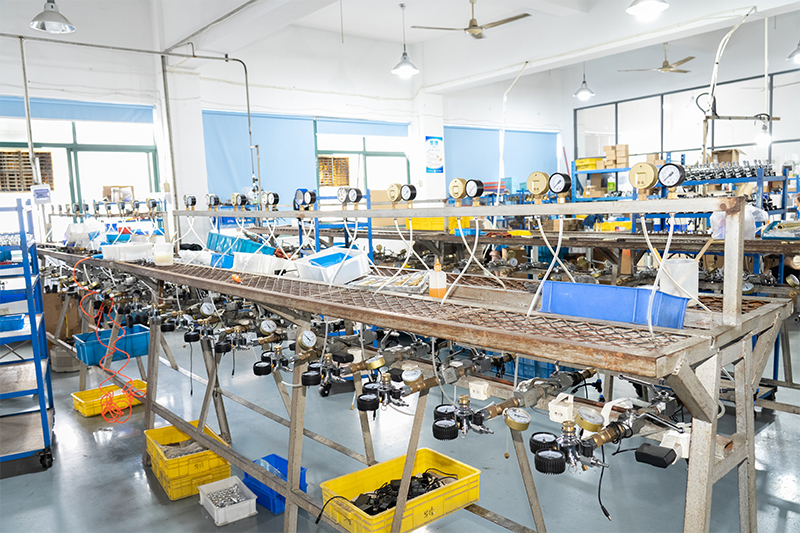 Fábrica de medidores de soldadura Yuyao Hualong.